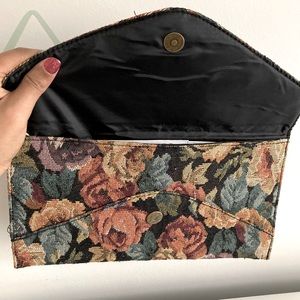 Floral Vintage Clutch